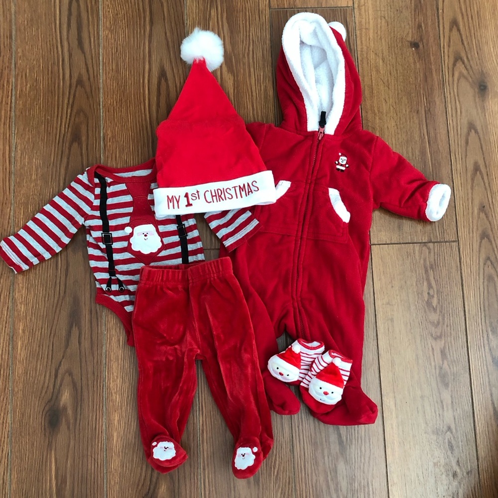 Newborn first Christmas bundle